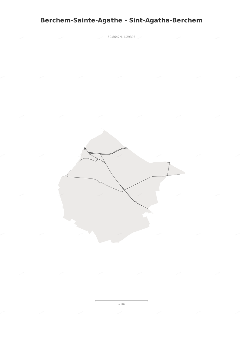 Berchem-Sainte-Agathe - Sint-Agatha-Berchem Graphite